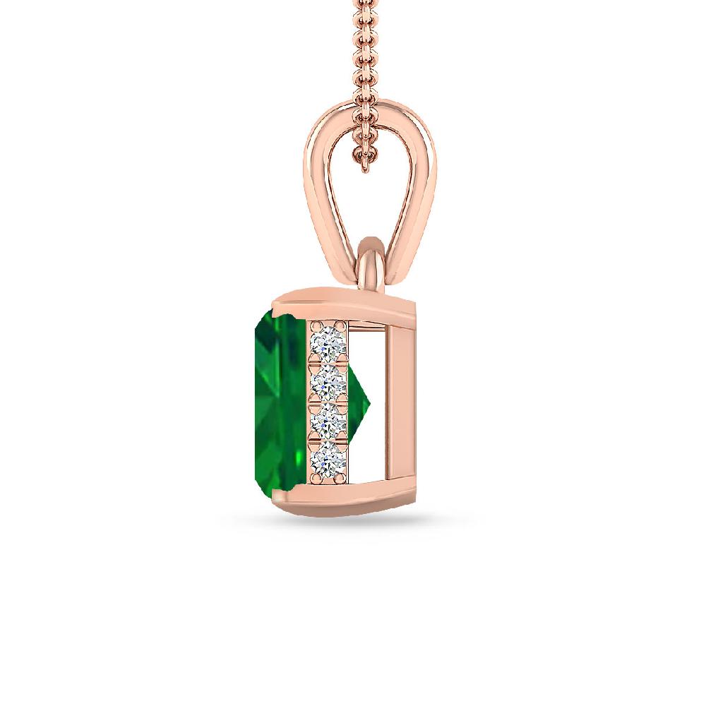 Rose Gold - Emerald