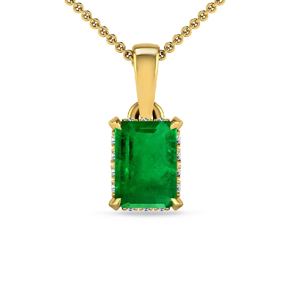 Yellow Gold - Emerald