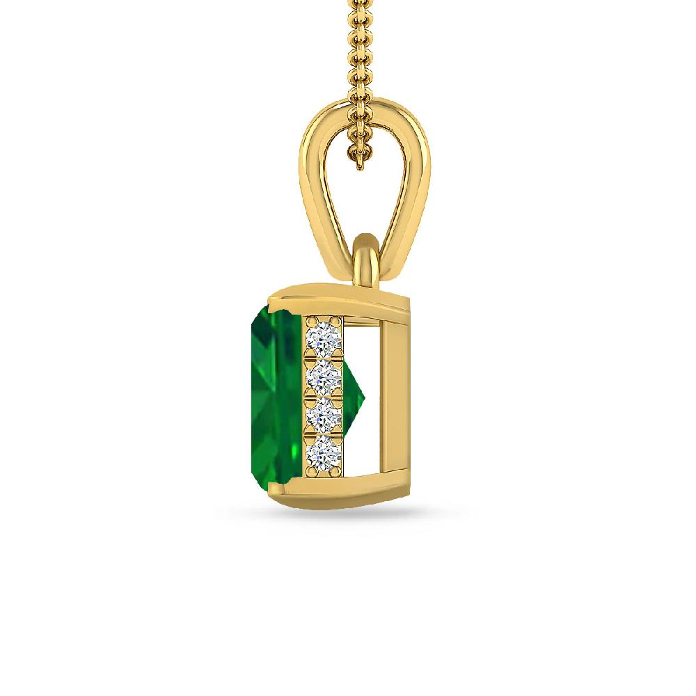 Yellow Gold - Emerald