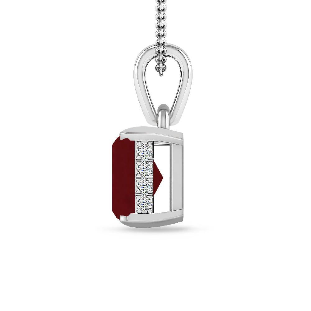 White Gold - Garnet