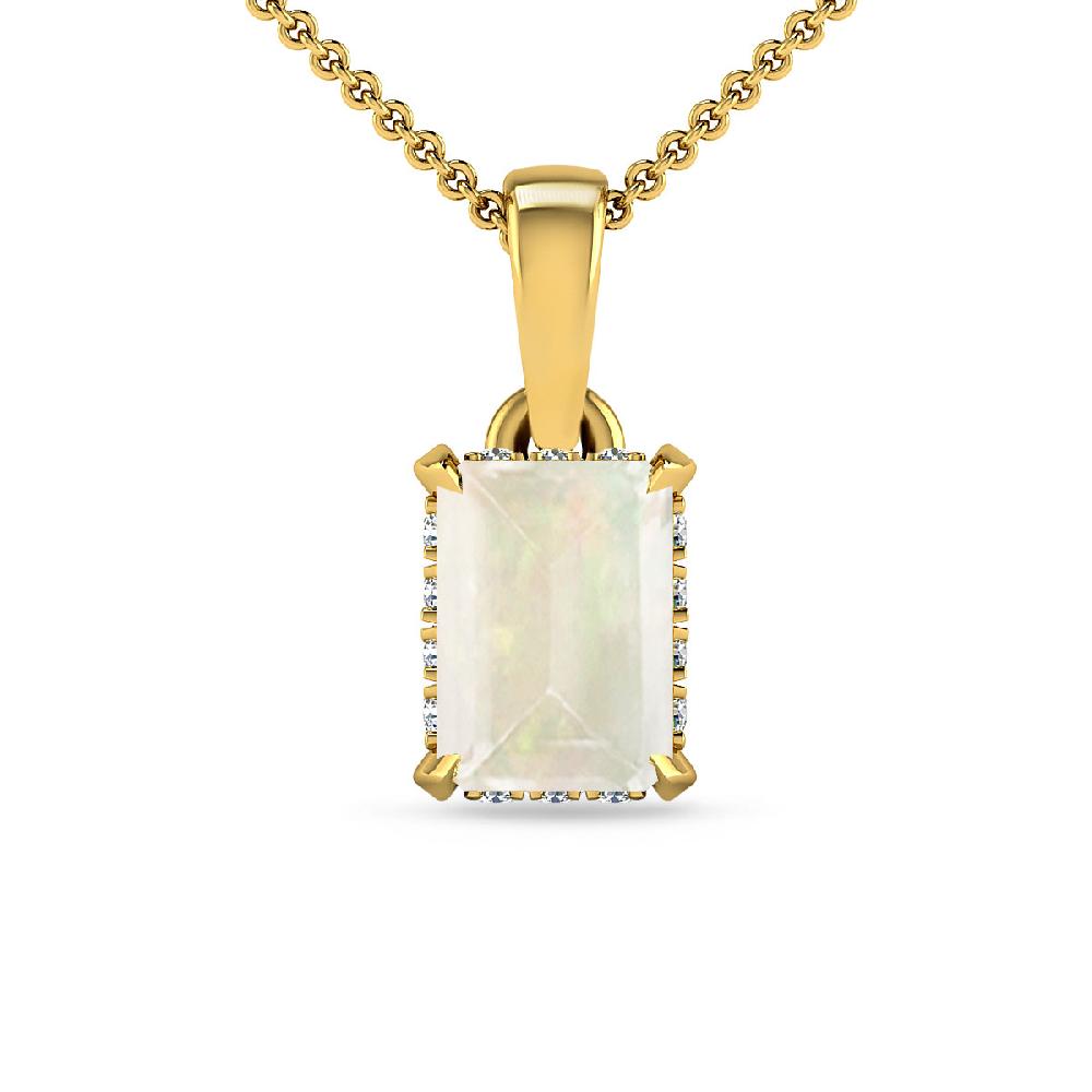 Yellow Gold - Opal