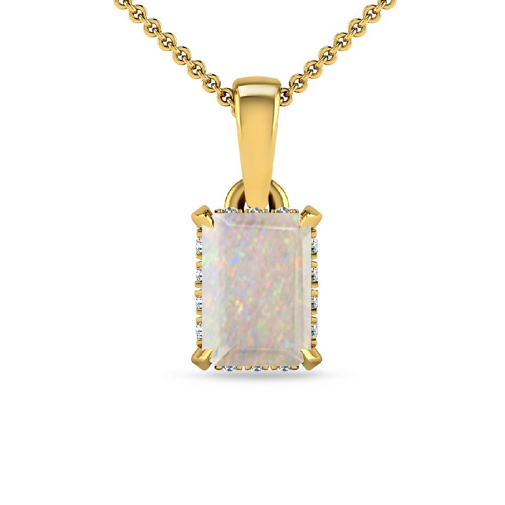 Yellow Gold - Opal