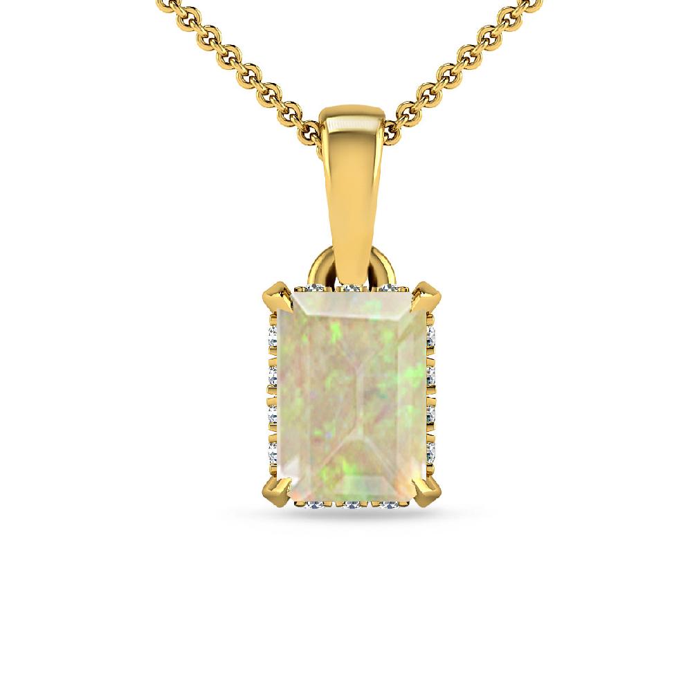 Yellow Gold - Opal