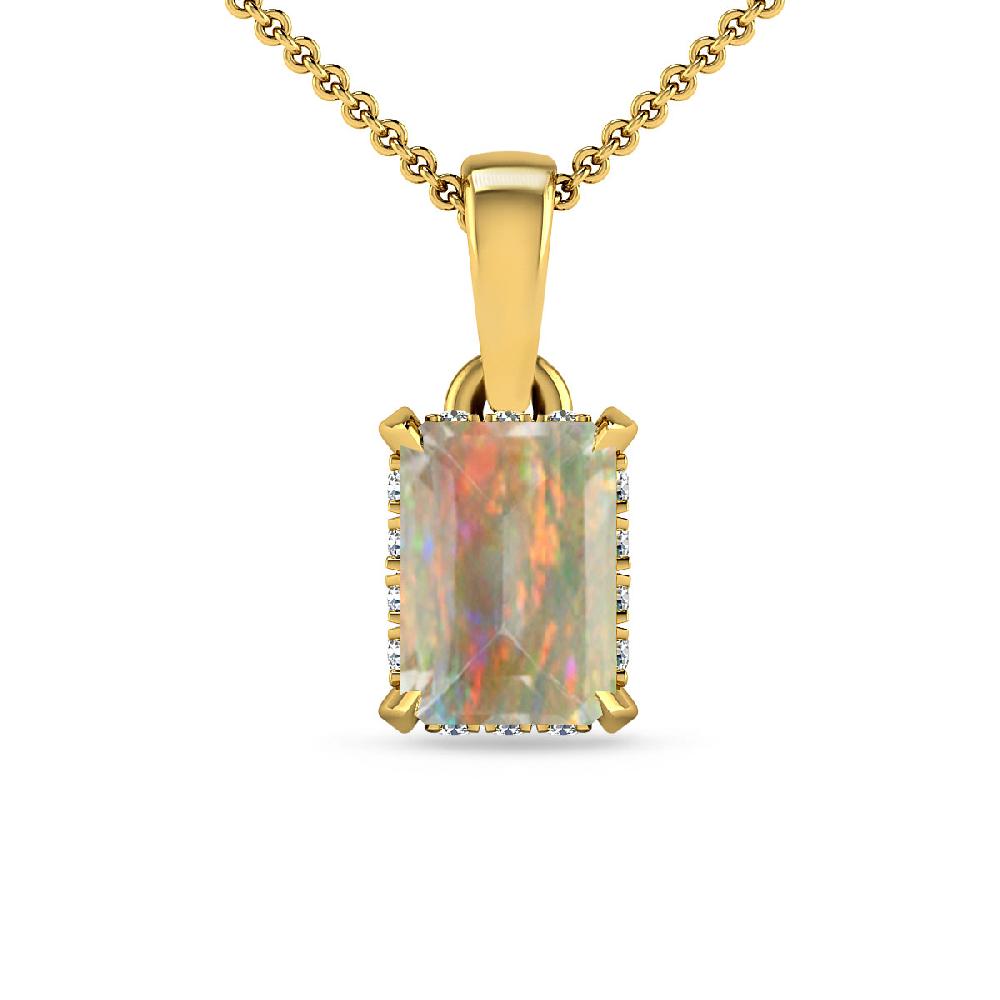 Yellow Gold - Opal