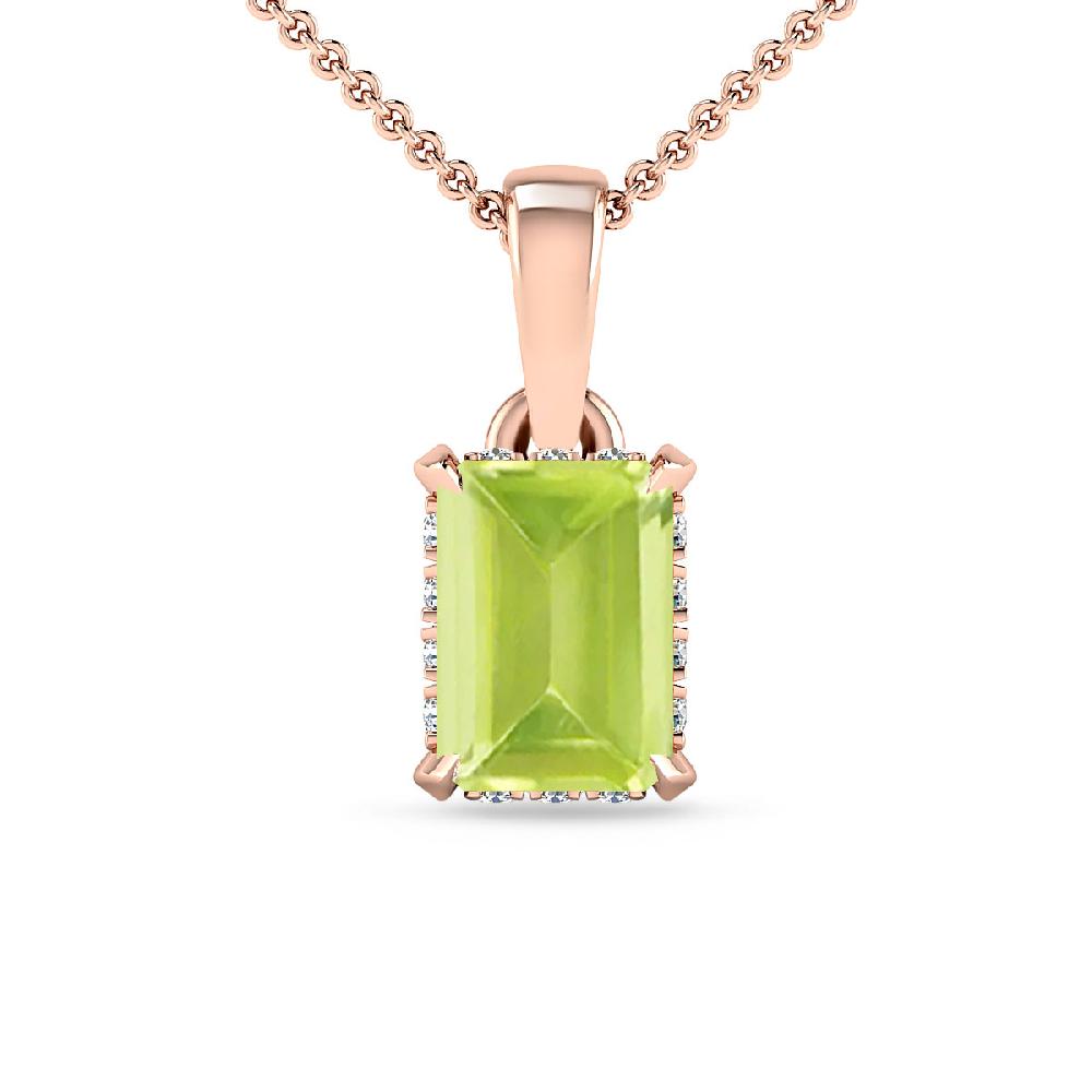 Rose Gold - Peridot