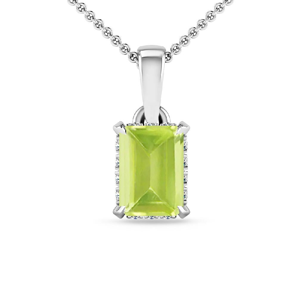 White Gold - Peridot