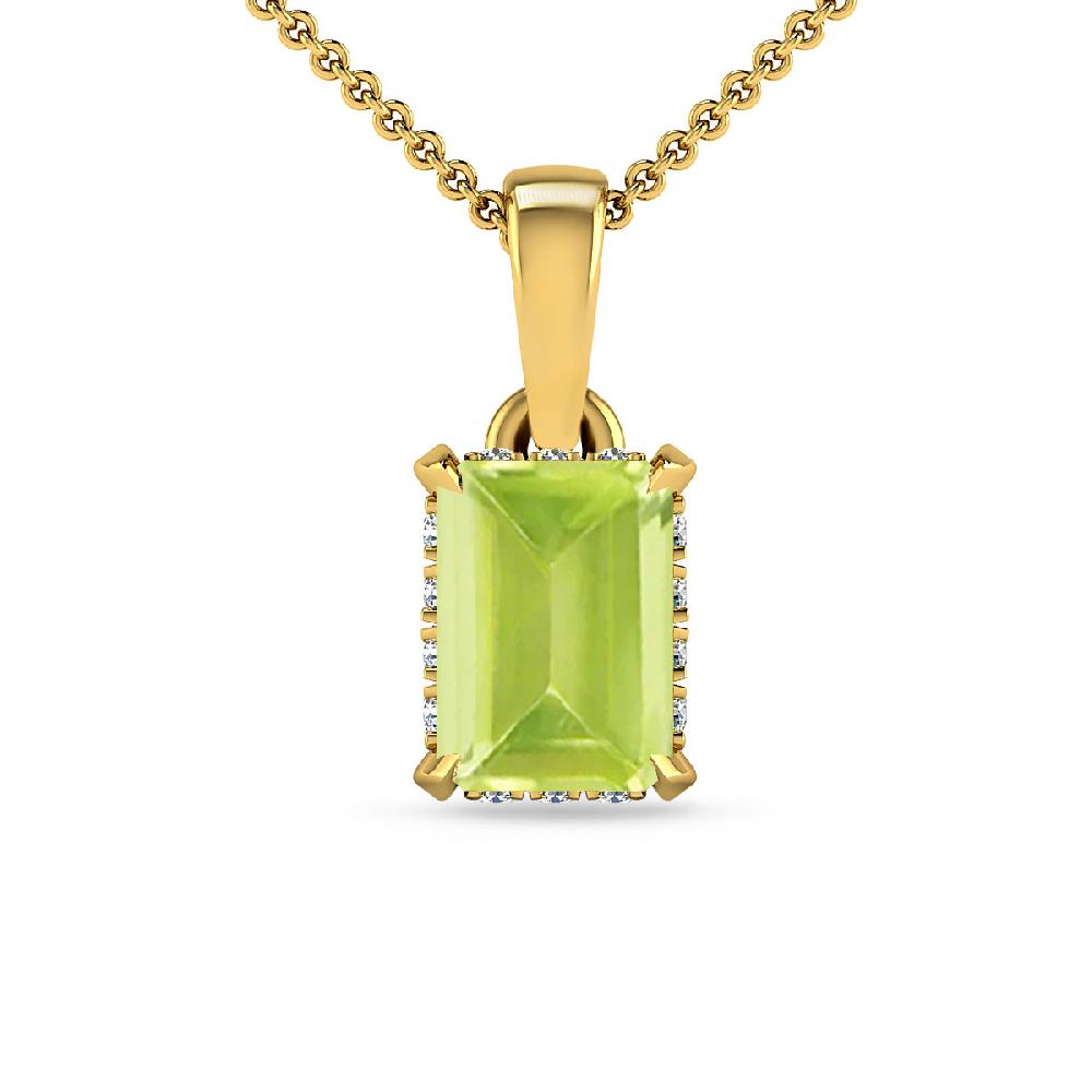 Yellow Gold - Peridot