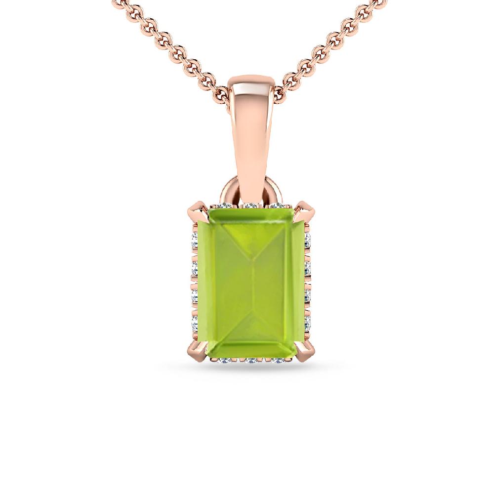 Rose Gold - Peridot