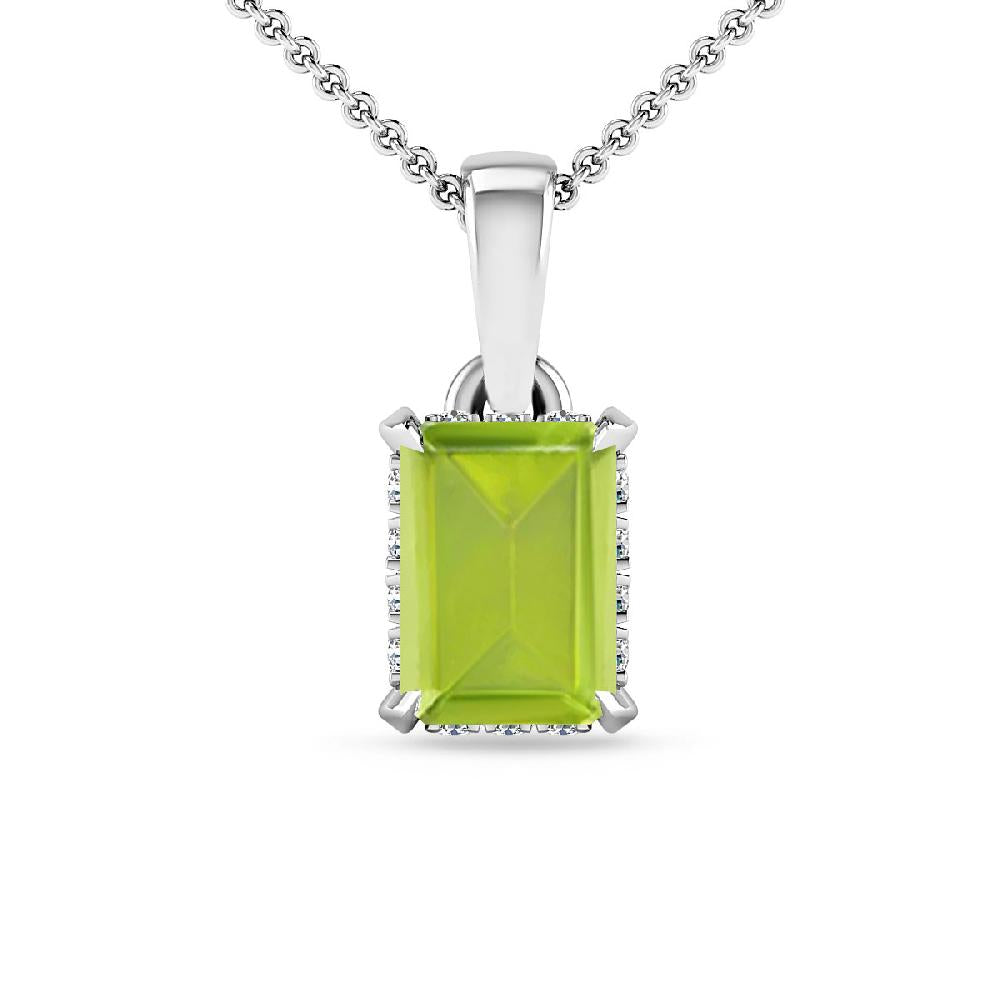 White Gold - Peridot