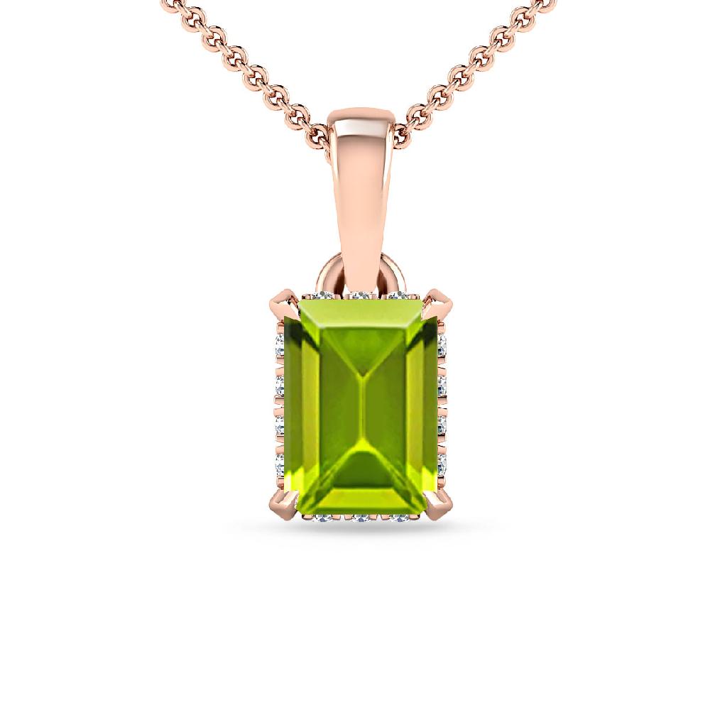 Rose Gold - Peridot