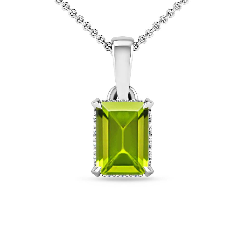 White Gold - Peridot