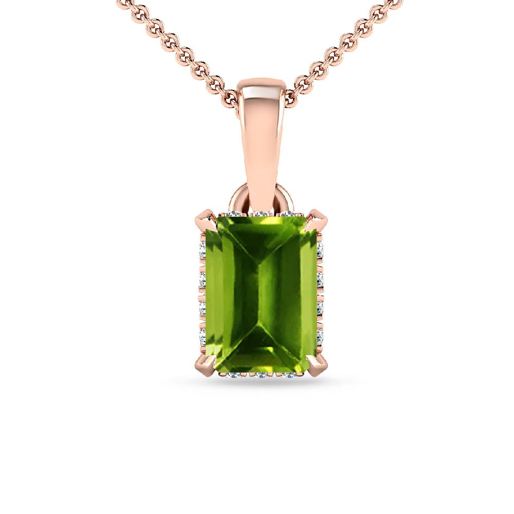 Rose Gold - Peridot