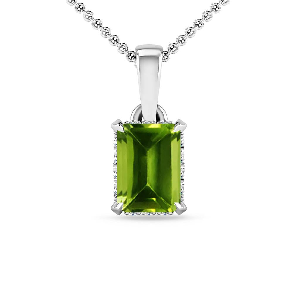 White Gold - Peridot