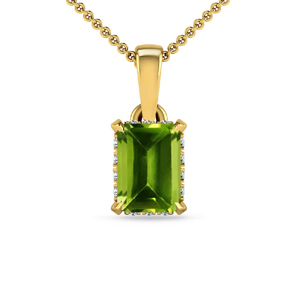 Yellow Gold - Peridot