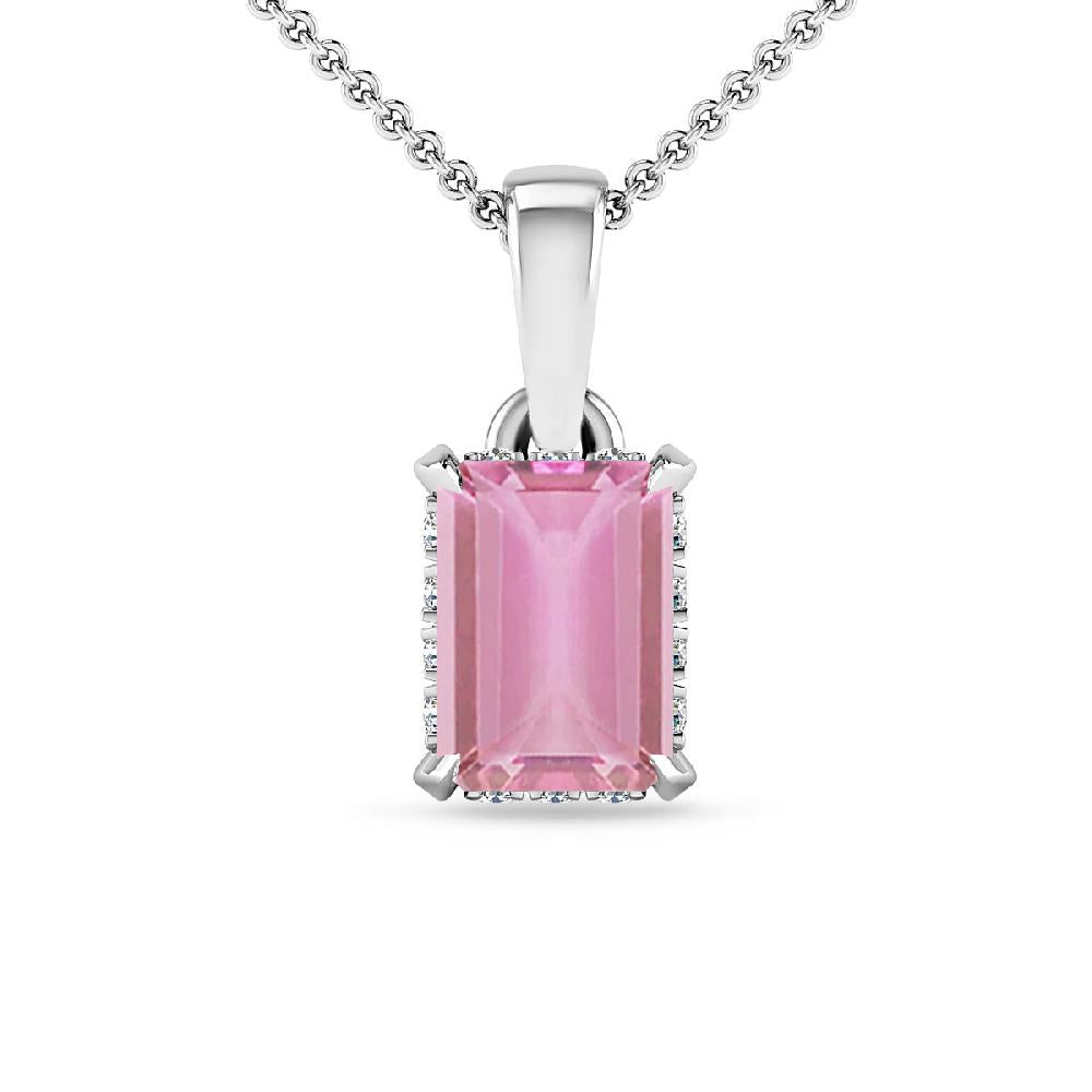 White Gold - Pink Tourmaline