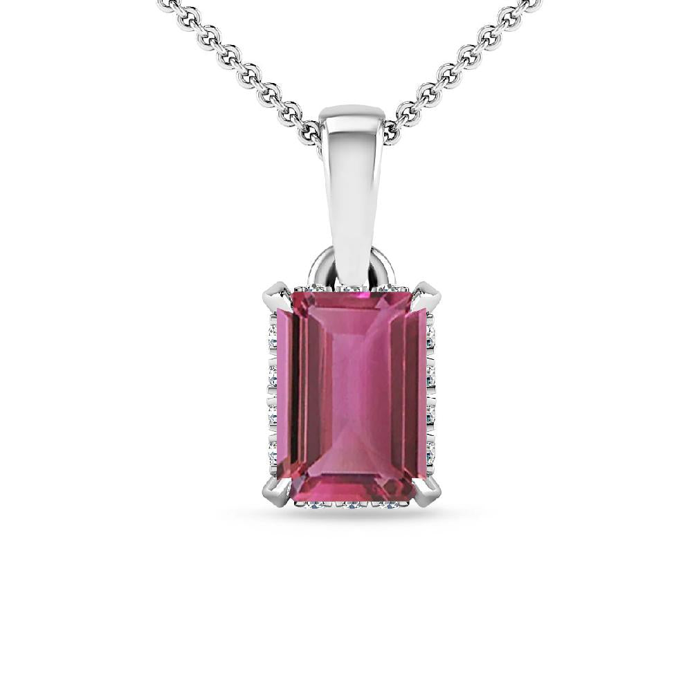 White Gold - Pink Tourmaline