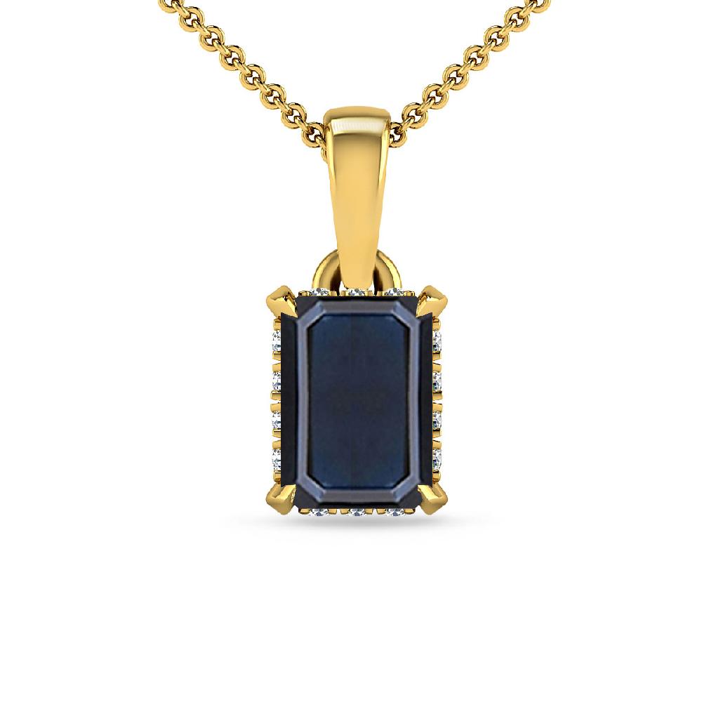 Yellow Gold - Sapphire