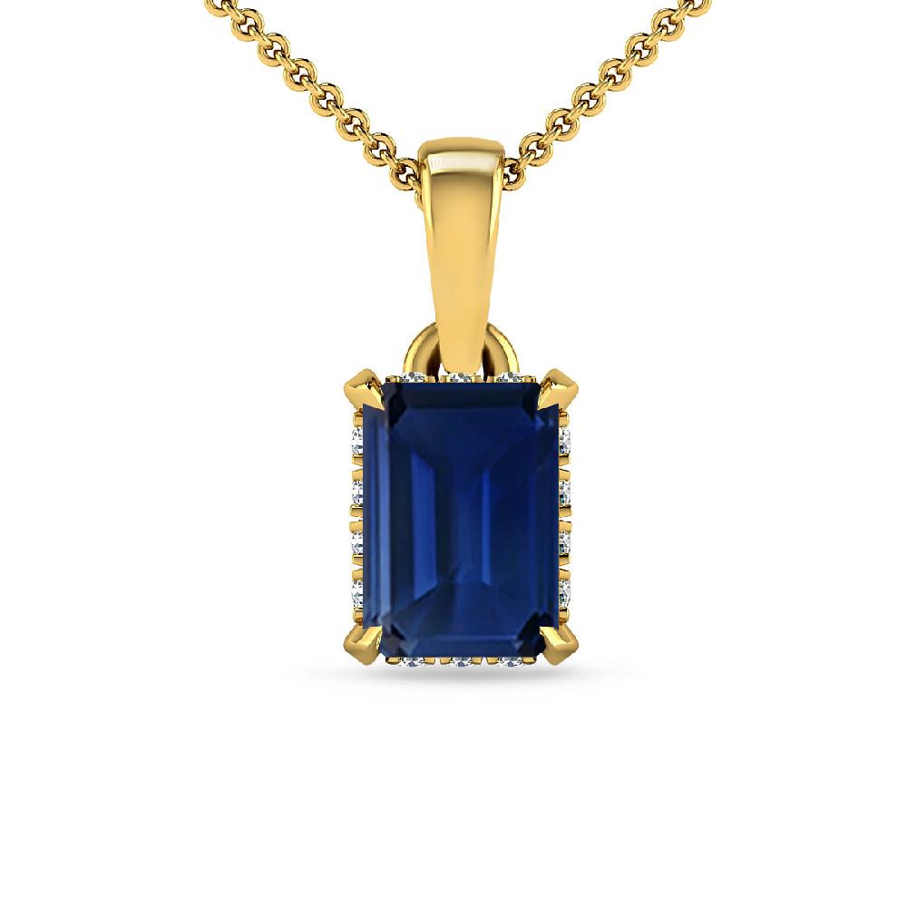 Yellow Gold - Sapphire