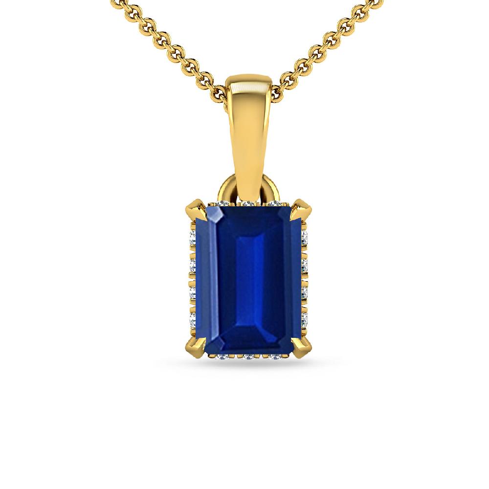 Yellow Gold - Sapphire