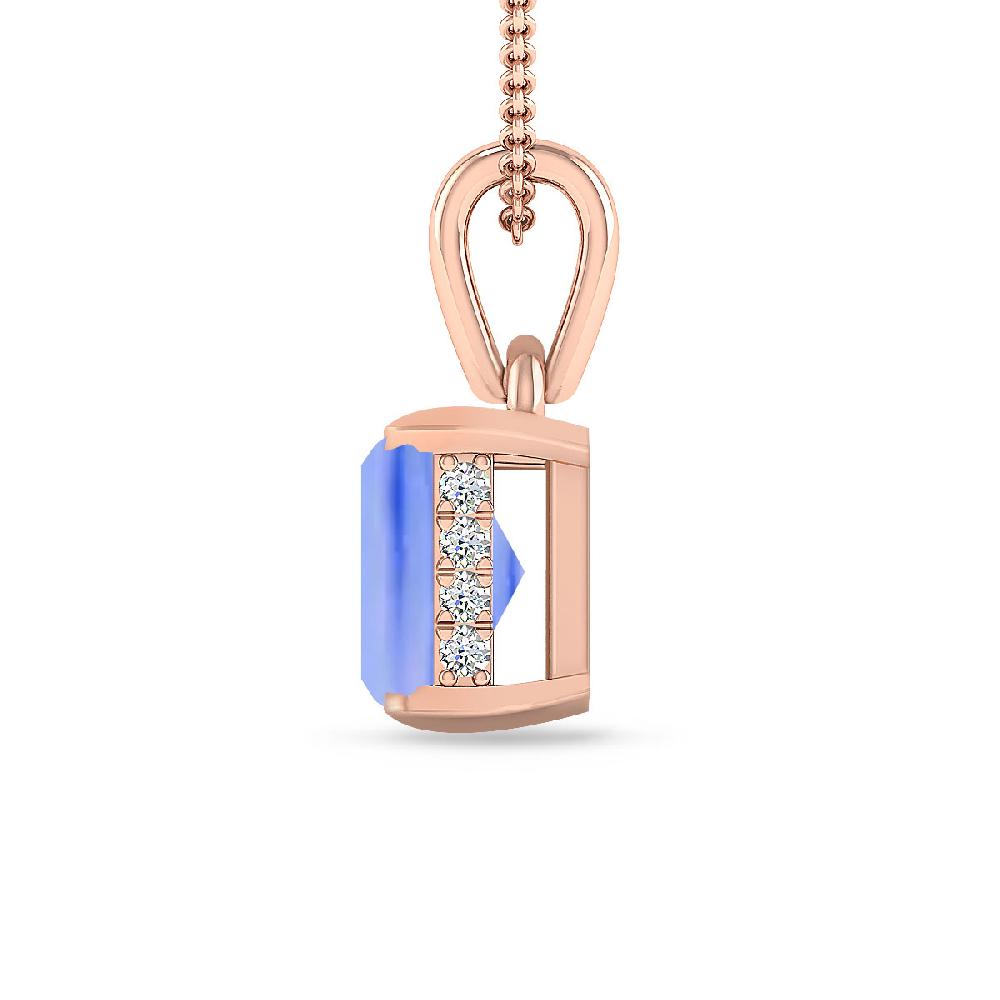 Rose Gold - Tanzanite