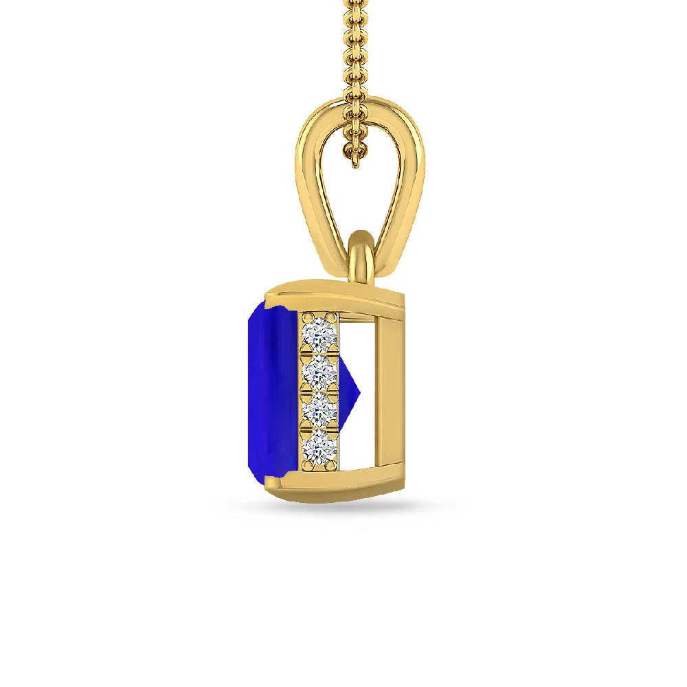 Yellow Gold - Tanzanite