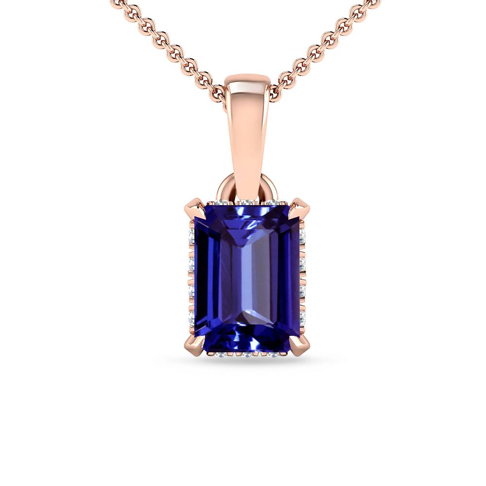 Rose Gold - Tanzanite