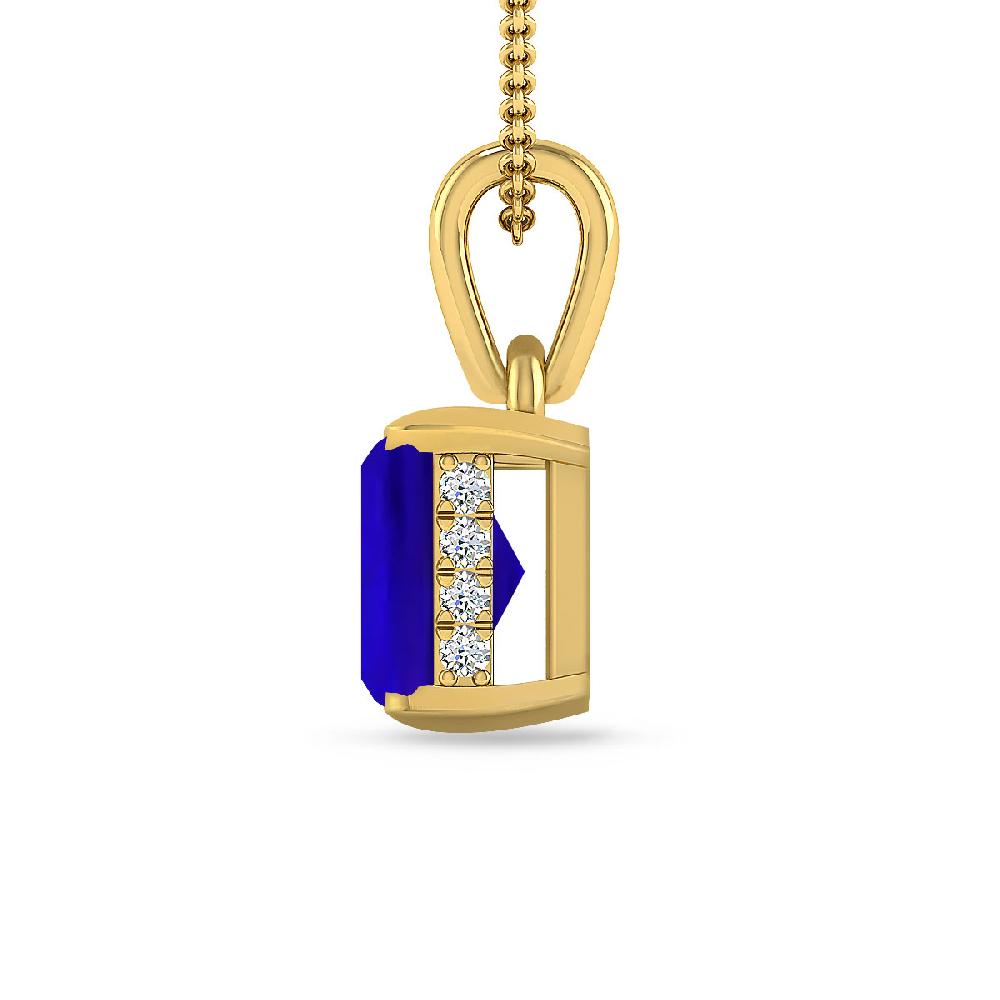 Yellow Gold - Tanzanite