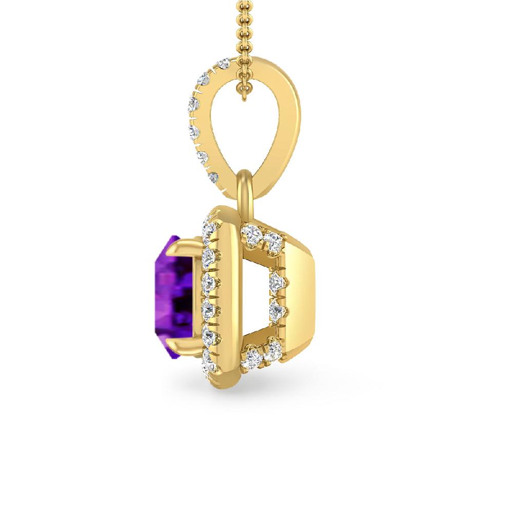 Yellow Gold - Amethyst