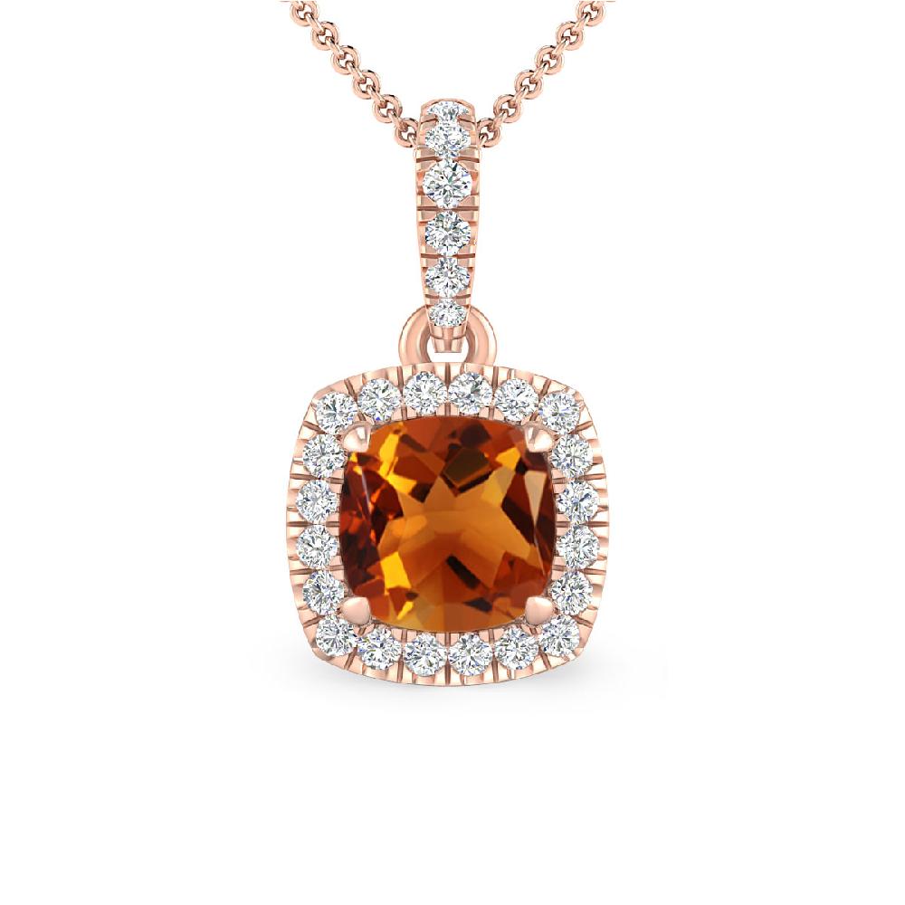 Rose Gold - Citrine