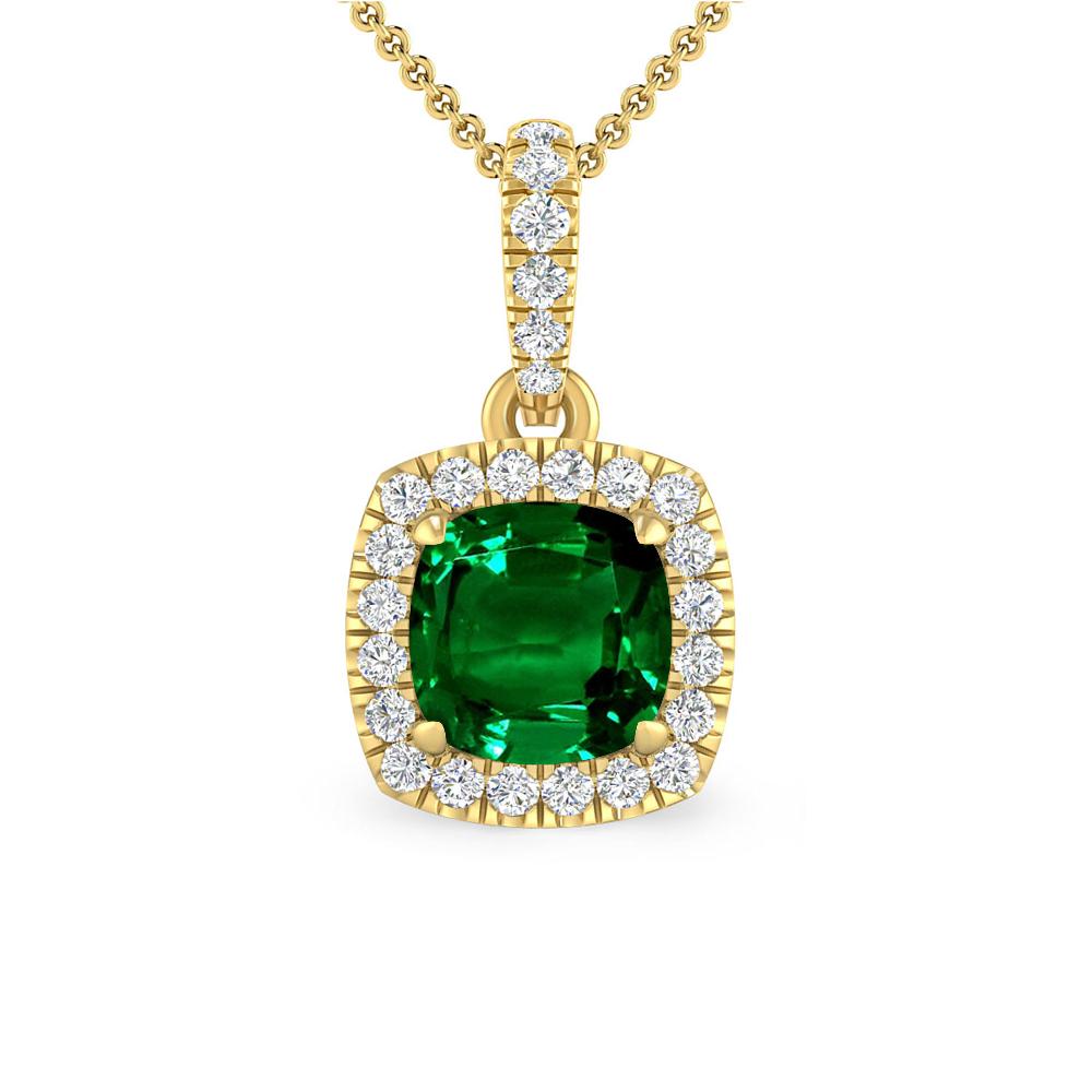 Yellow Gold - Emerald