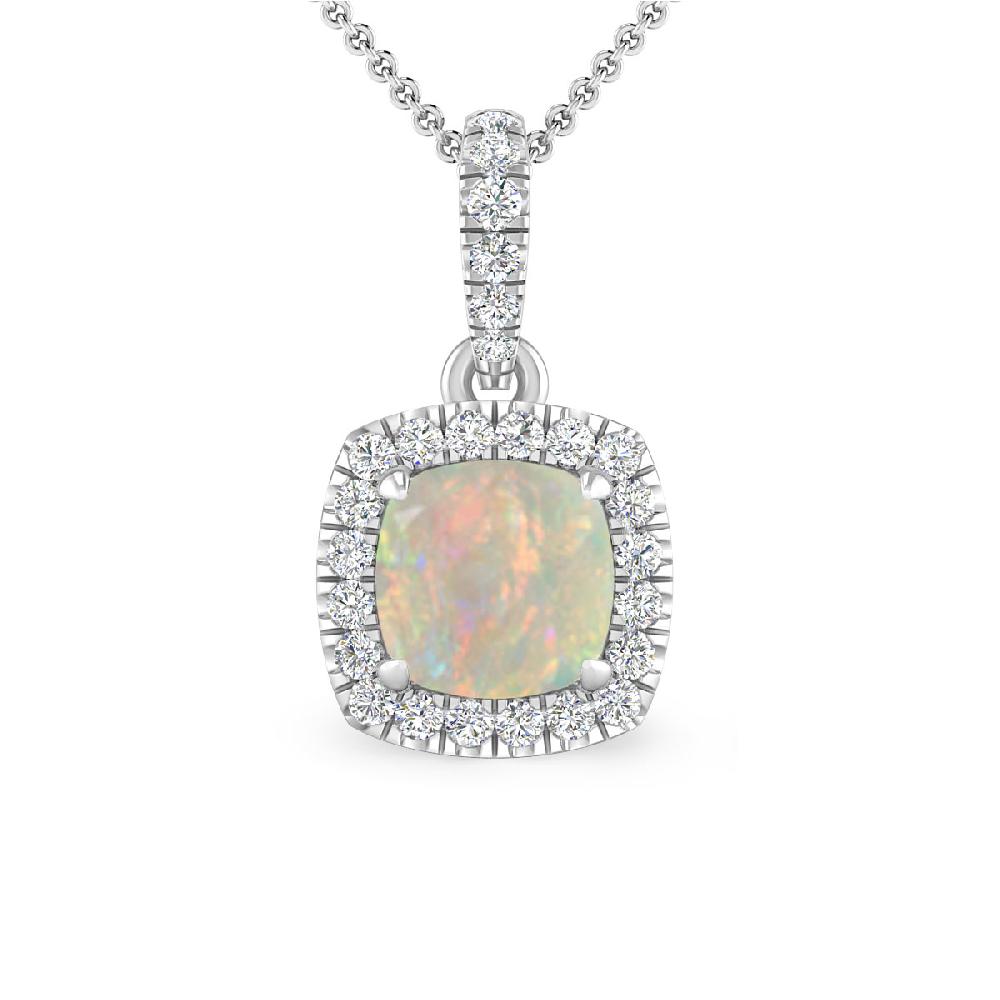 White Gold - Opal