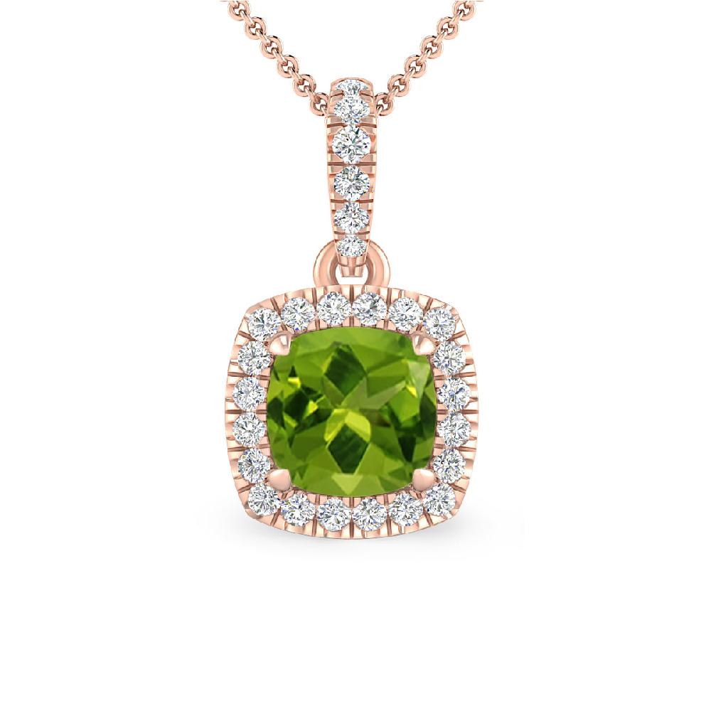 Rose Gold - Peridot