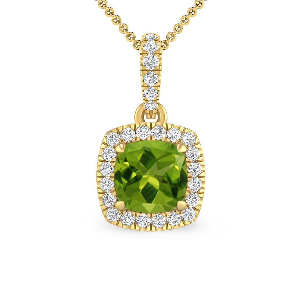 Yellow Gold - Peridot