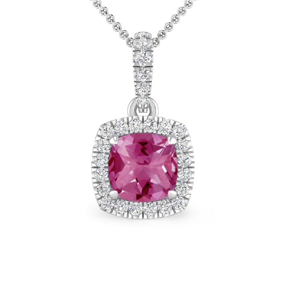 White Gold - Pink Tourmaline