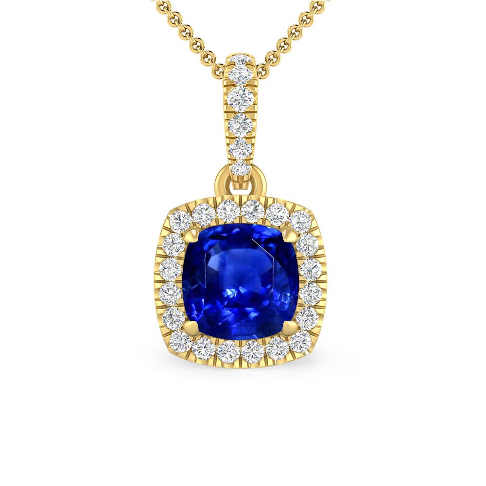 Yellow Gold - Sapphire