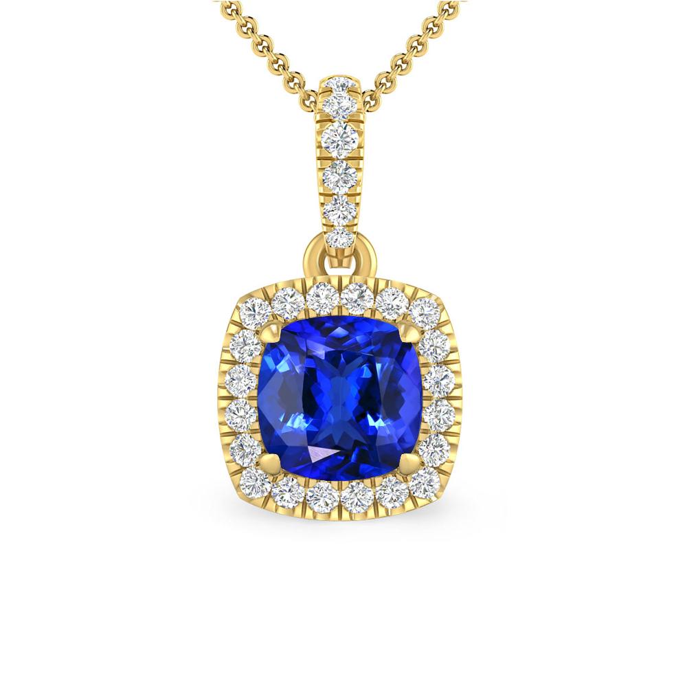 Yellow Gold - Tanzanite