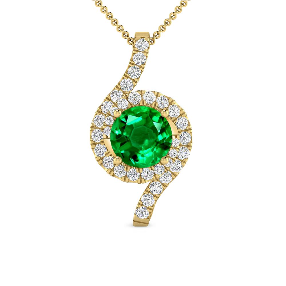 Yellow Gold - Emerald