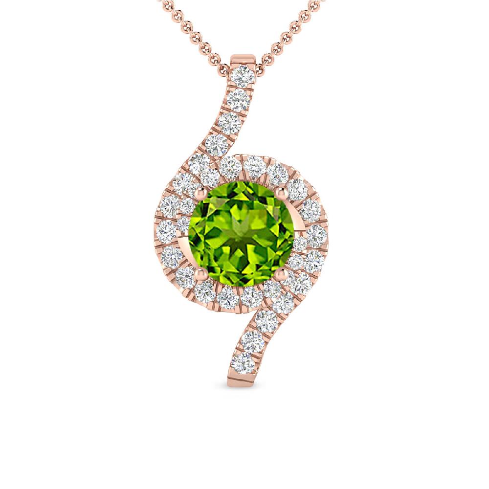 Rose Gold - Peridot