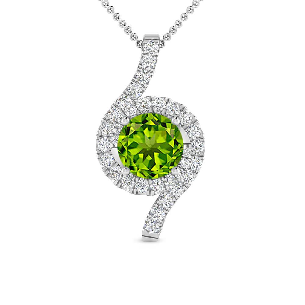 White Gold - Peridot