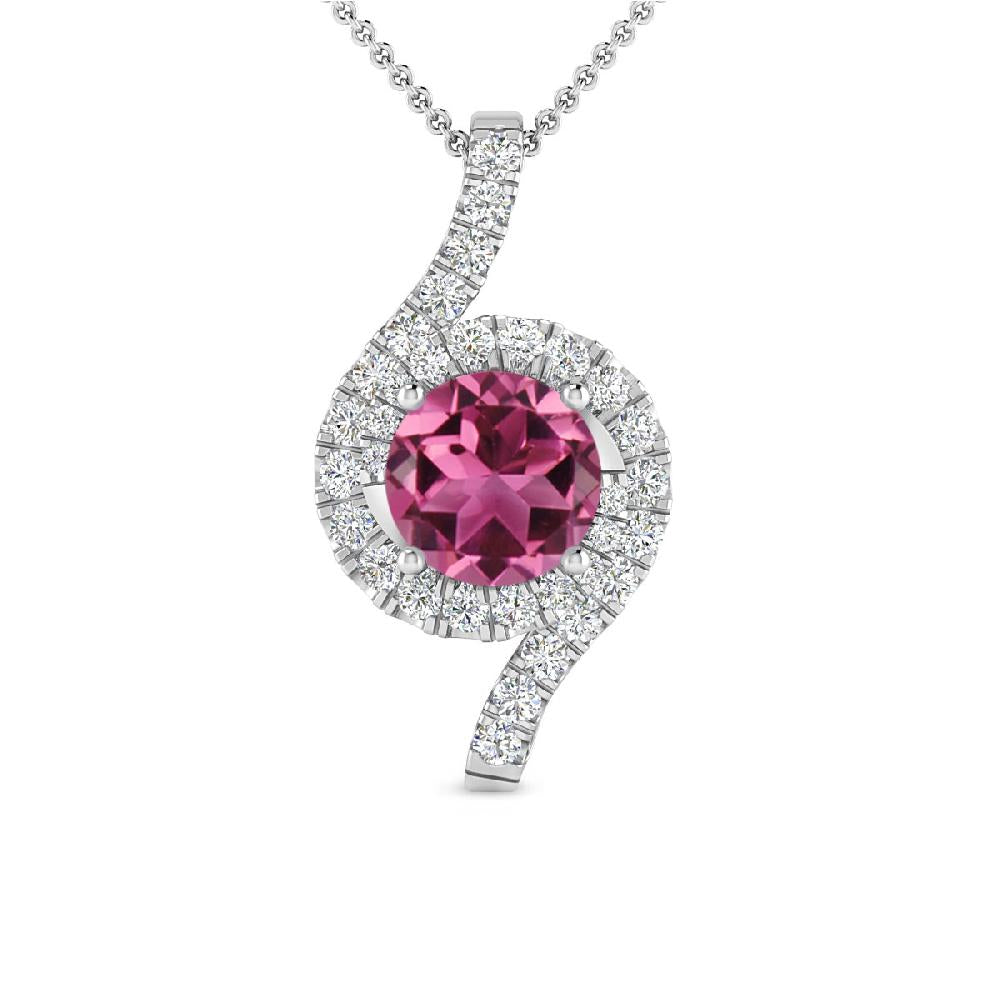 White Gold - Pink Tourmaline