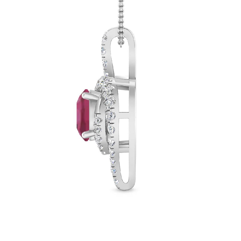 White Gold - Pink Tourmaline