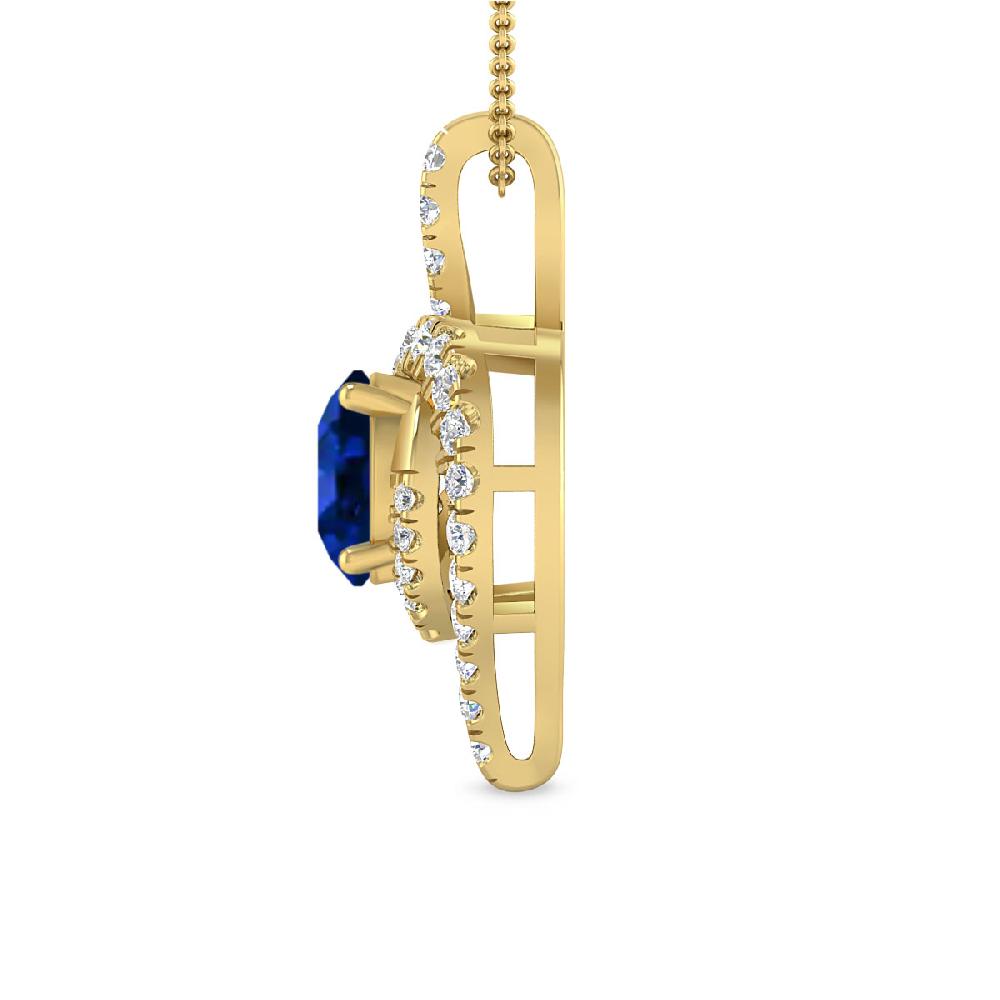 Yellow Gold - Sapphire