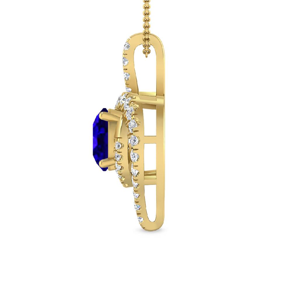 Yellow Gold - Tanzanite