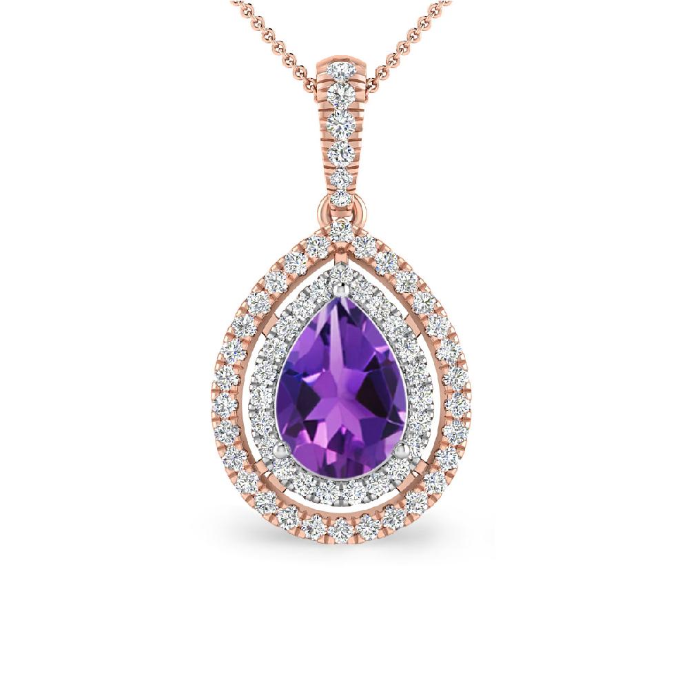 Rose Gold - Amethyst