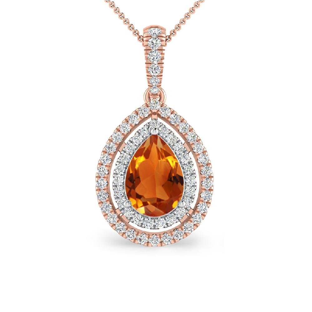 Rose Gold - Citrine