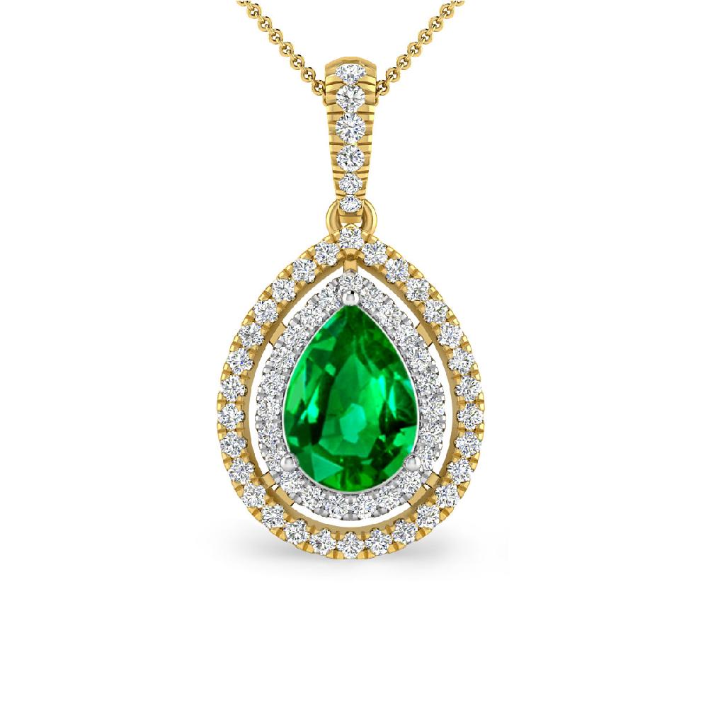 Yellow Gold - Emerald