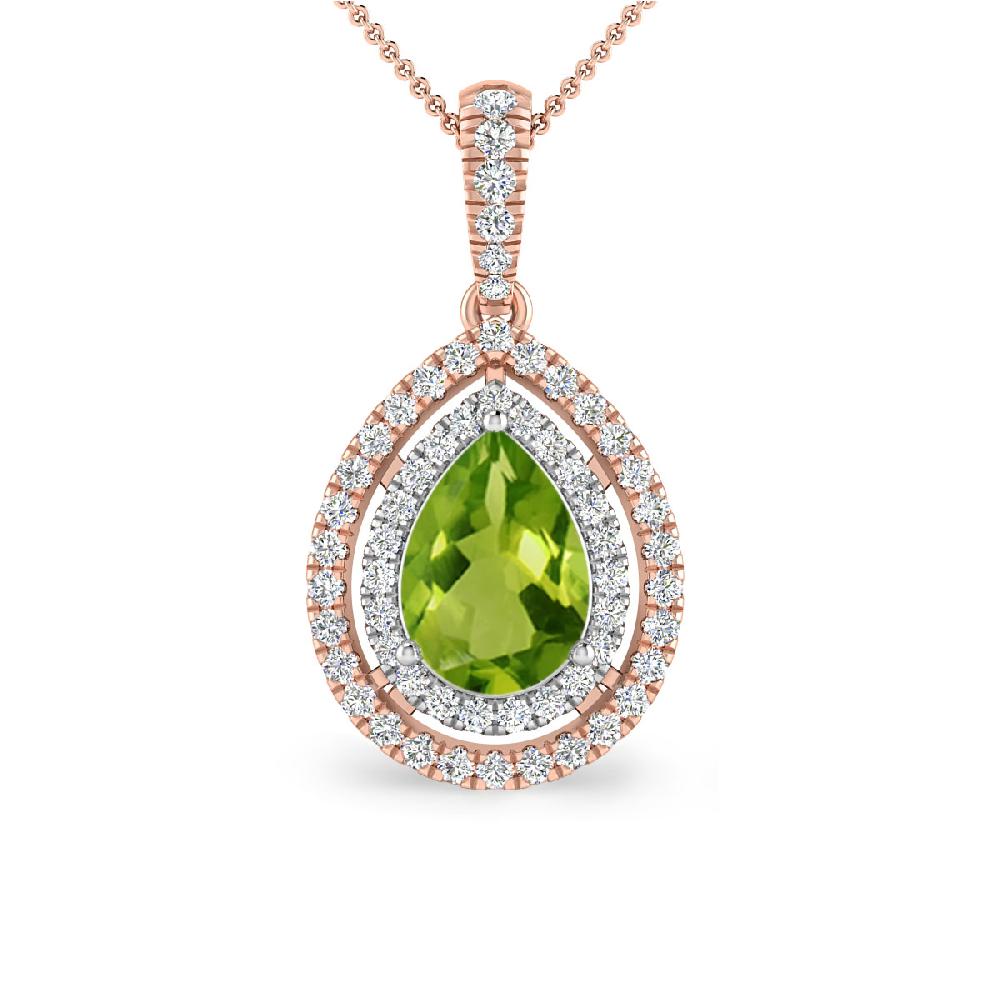 Rose Gold - Peridot