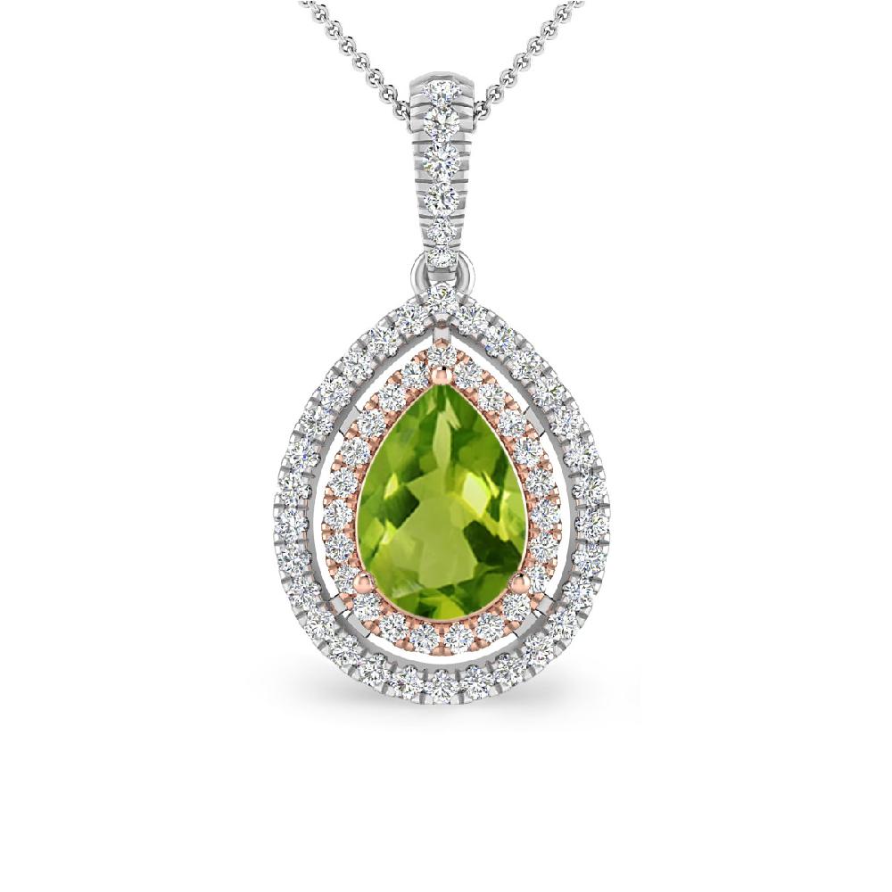 White Gold - Peridot