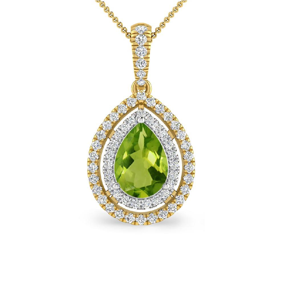 Yellow Gold - Peridot