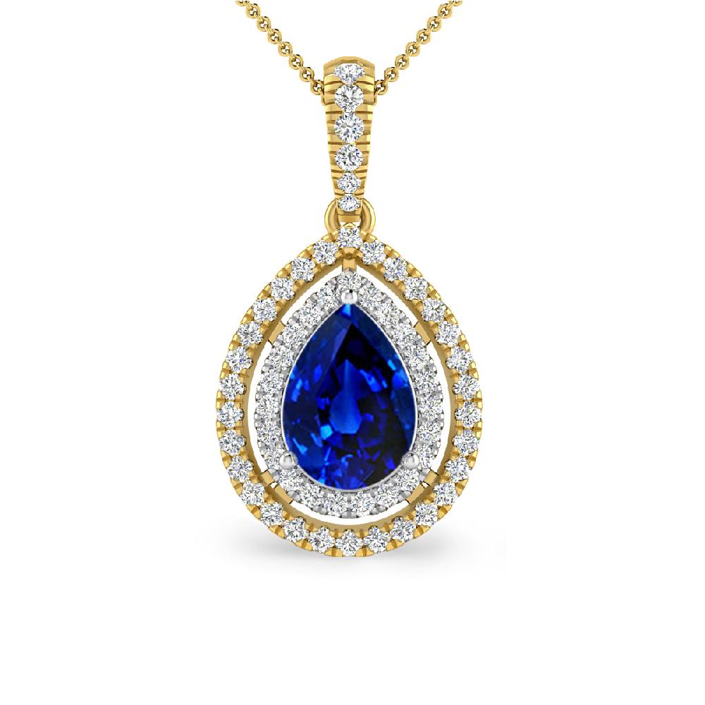 Yellow Gold - Sapphire